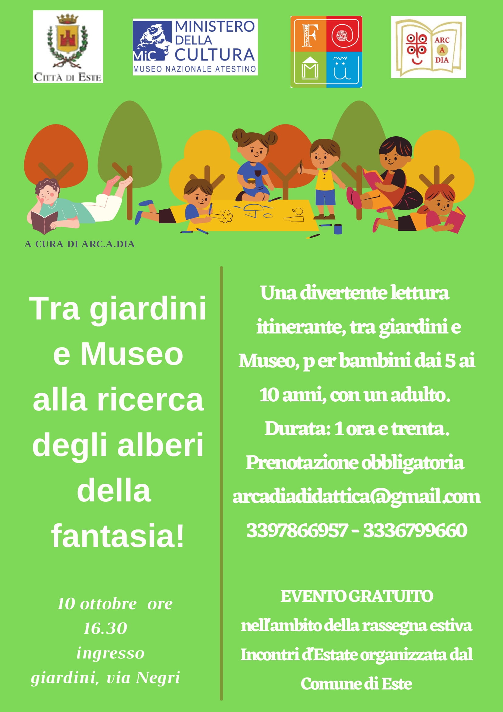 FAMU 2021 | Museo Nazionale Atestino | Tra giardini e museo alla ricerca degli alberi della fantasia